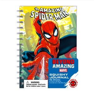 Spider-Man squishy journal